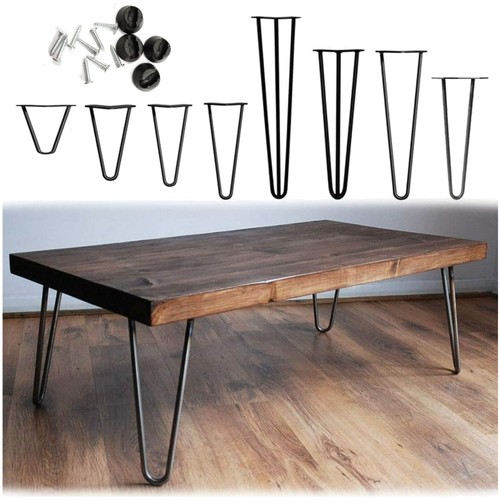 Möbelfüße hairpin legs holz - möbelfüße,