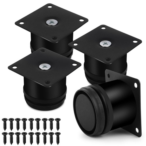Möbelfüße set schwarz - möbelfüße,