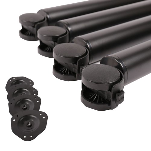 4er set tischbeine auf rollen - 4er,